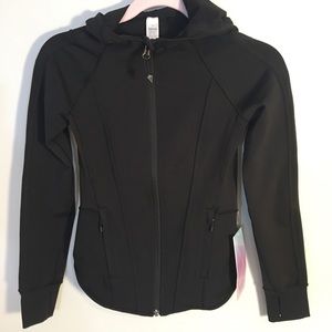 Lululemon for girls black jacket size 10 new